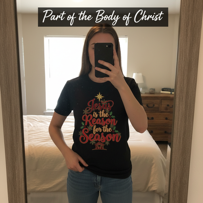 Jesus Is the Reason T-Shirt_mirror_selfie