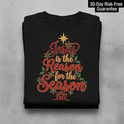 Jesus Is the Reason T-Shirt_stacked_flatlay