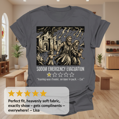 Sodom Emergency Evacuation T-Shirt_review