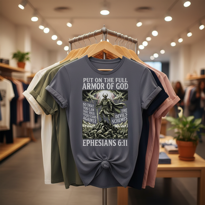 Full Armor of God T-Shirt_boutique_rack