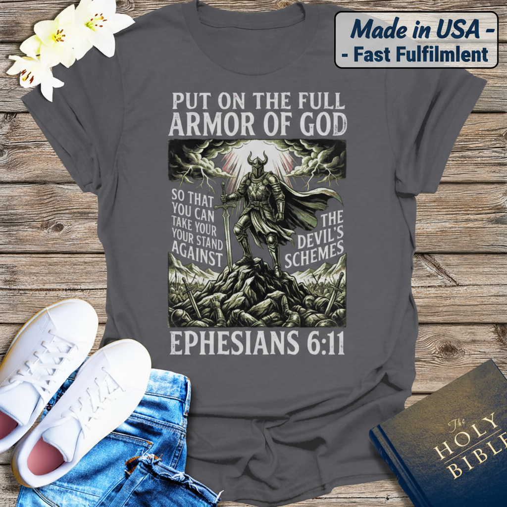 Full Armor of God T-Shirt_clean