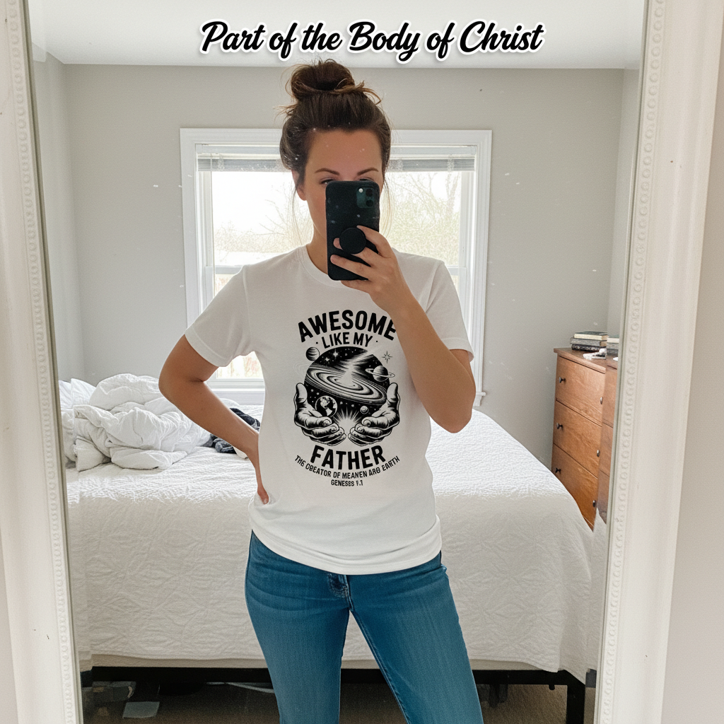 Awesome Like My Father T-Shirt_mirror_selfie