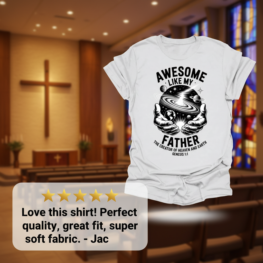 Awesome Like My Father T-Shirt_review