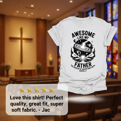 Awesome Like My Father T-Shirt_review
