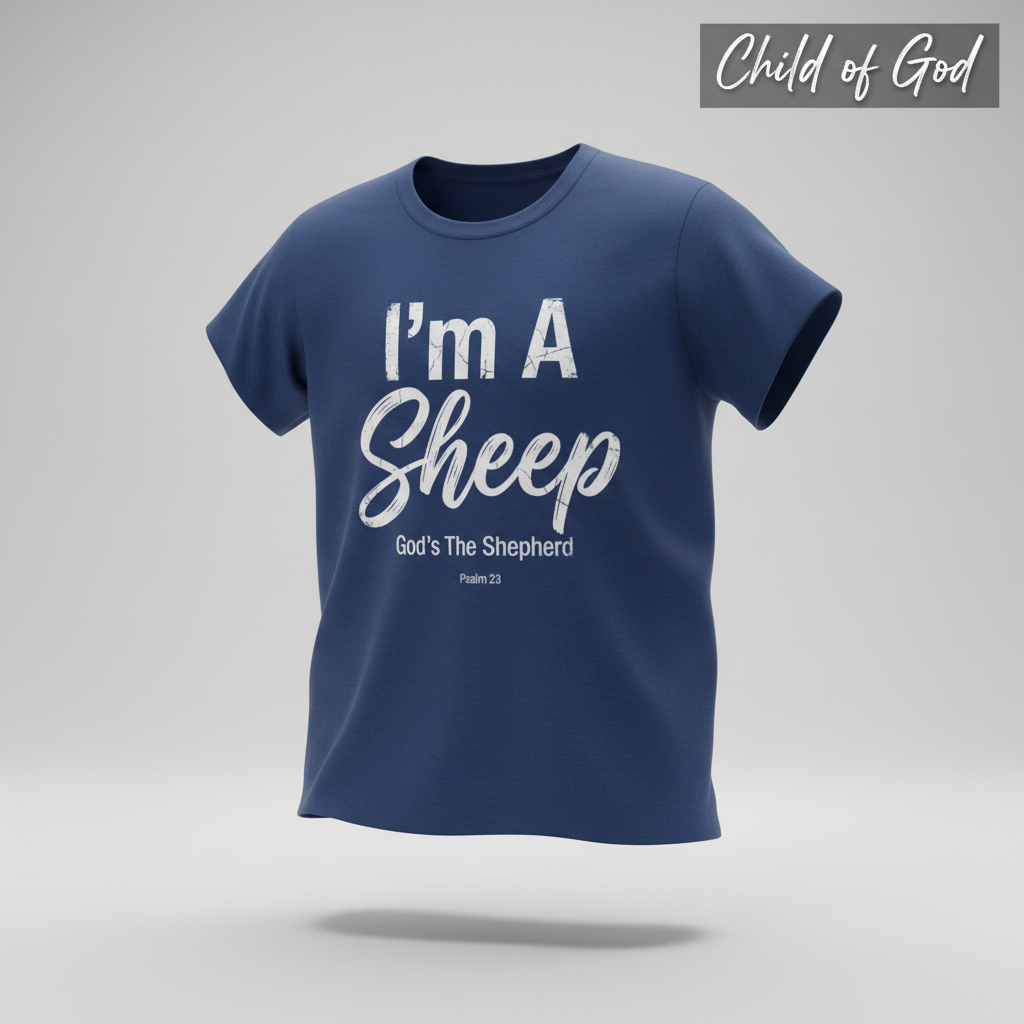 I'm A Sheep T-Shirt_3d_float