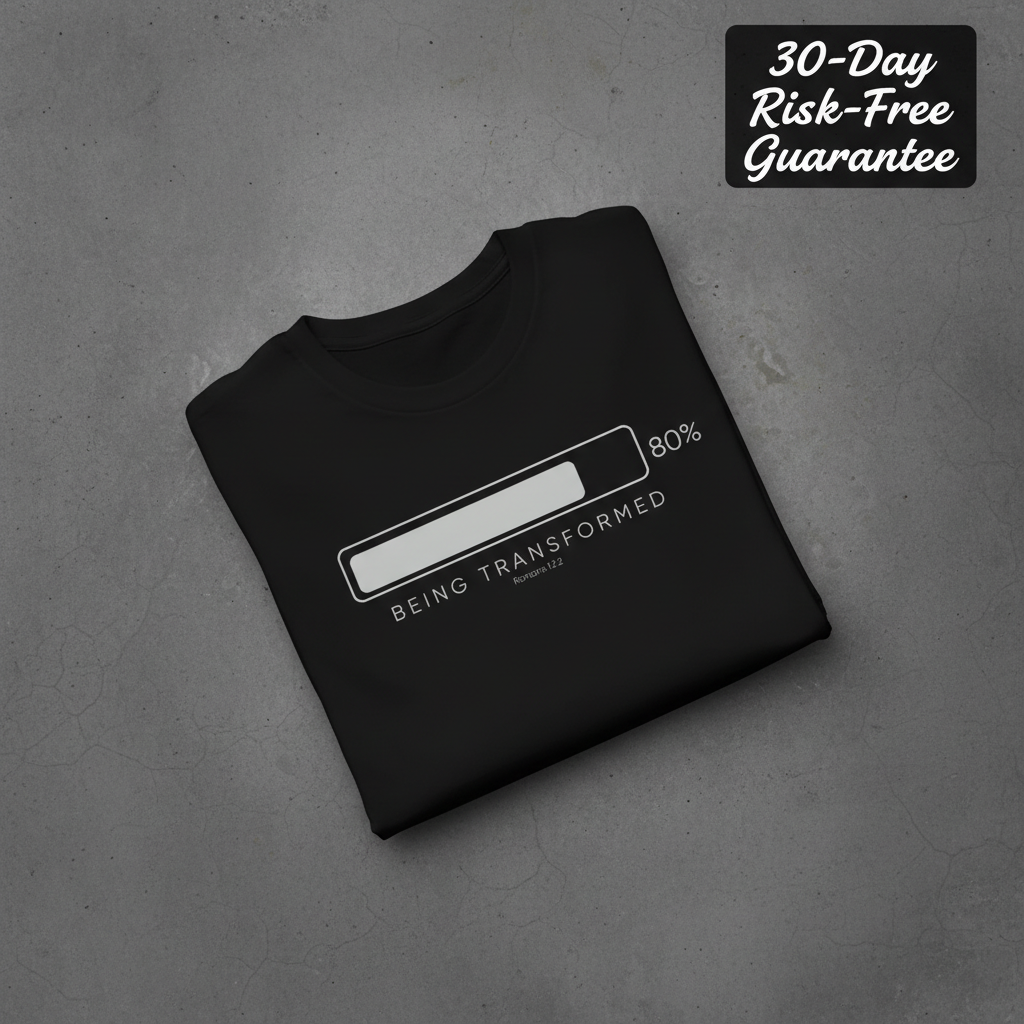 Being Transformed Progress T-Shirt_fold_tilt