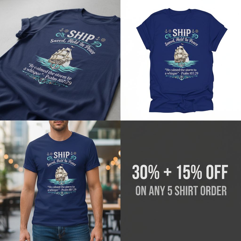 Saved Ship Peace T-Shirt_4_panel