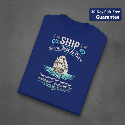 Saved Ship Peace T-Shirt_fold_tilt