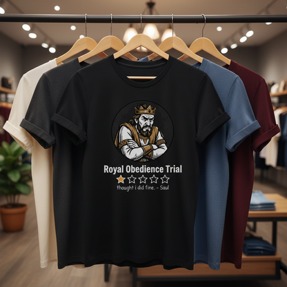 Royal Obedience Trial T-Shirt_boutique_rack