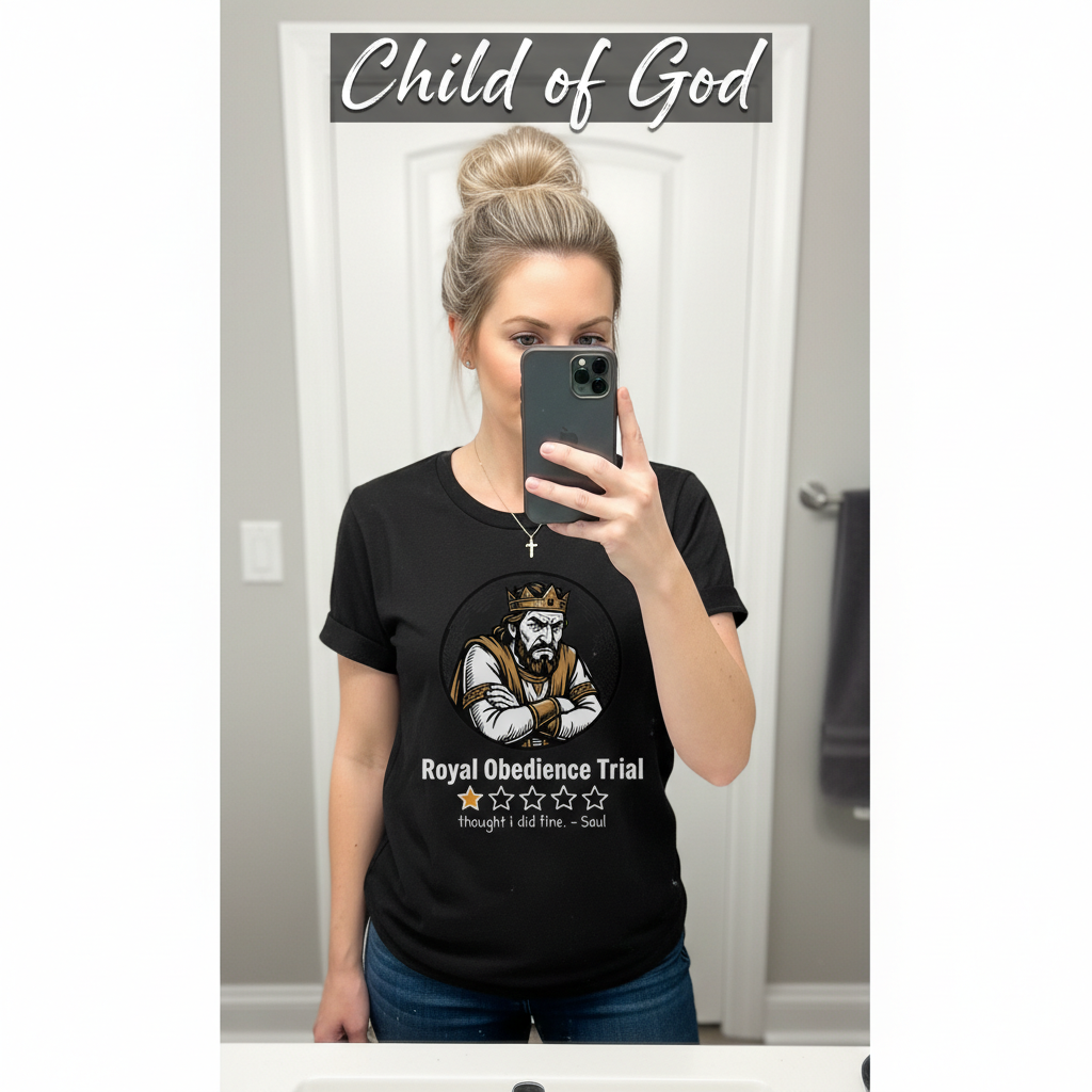 Royal Obedience Trial T-Shirt_mirror_selfie