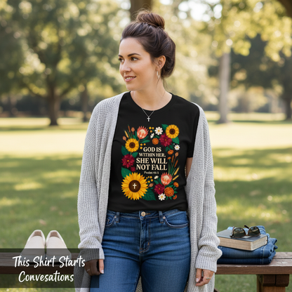 She Will Not Fall T-Shirt__pair