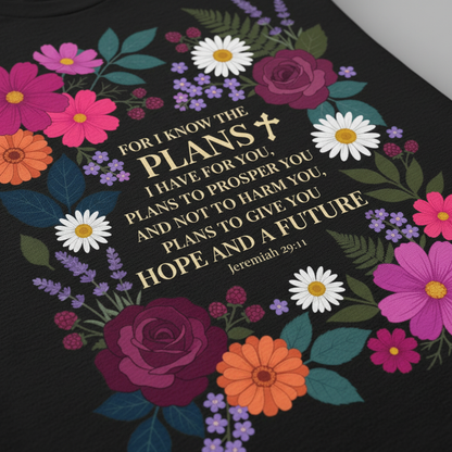 Hope and a Future T-Shirt__detail