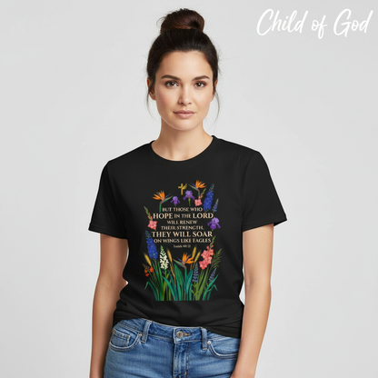 Soar on Wings Like Eagles T-Shirt__hero