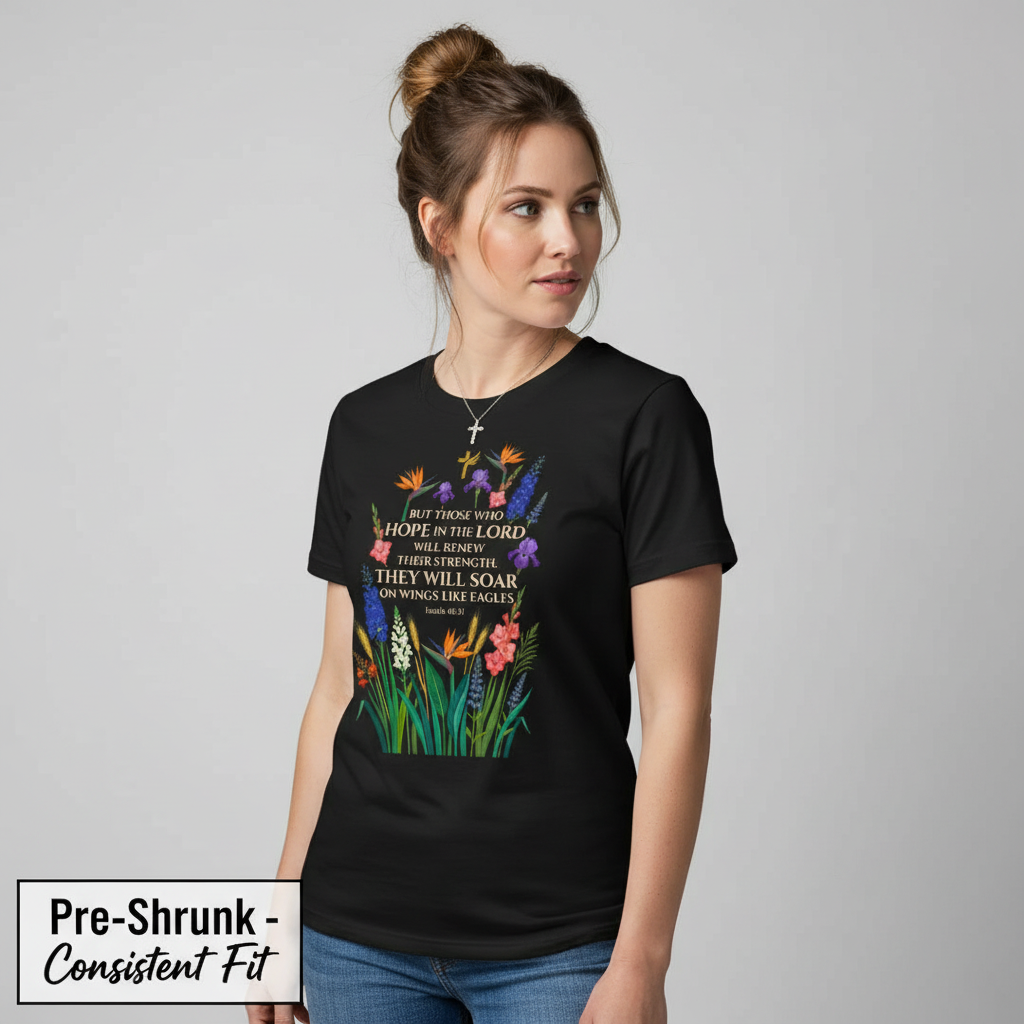Soar on Wings Like Eagles T-Shirt__benefit