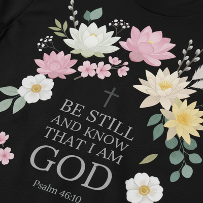 Be Still and Know T-Shirt__detail