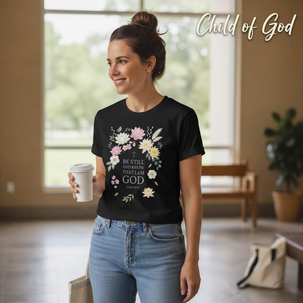 Be Still and Know T-Shirt__lifestyle