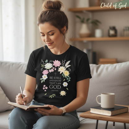 Be Still and Know T-Shirt__use