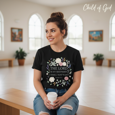 The Lord Is My Shepherd T-Shirt__lifestyle