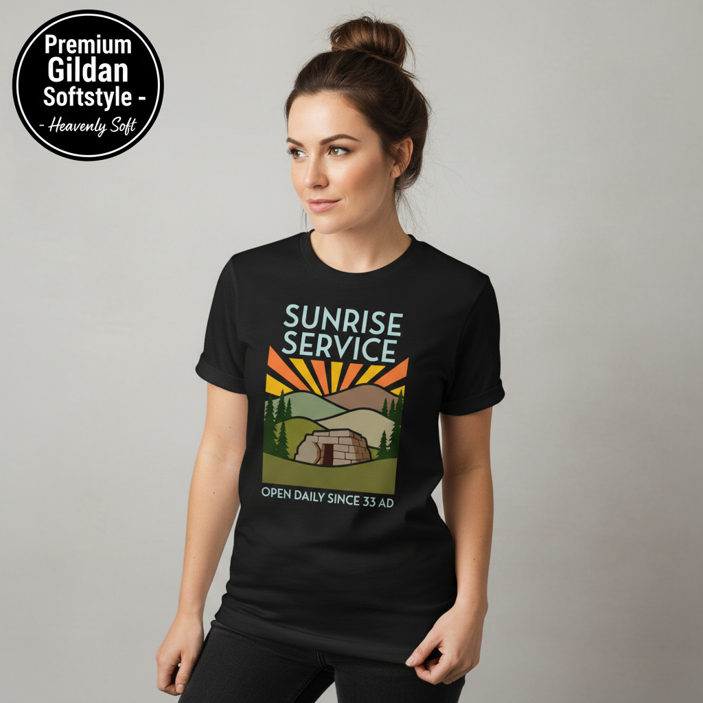 Sunrise Service T-Shirt__benefit