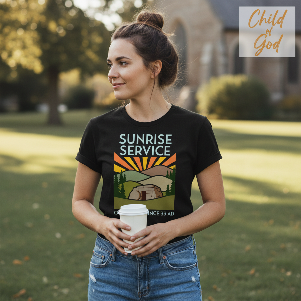 Sunrise Service T-Shirt__lifestyle