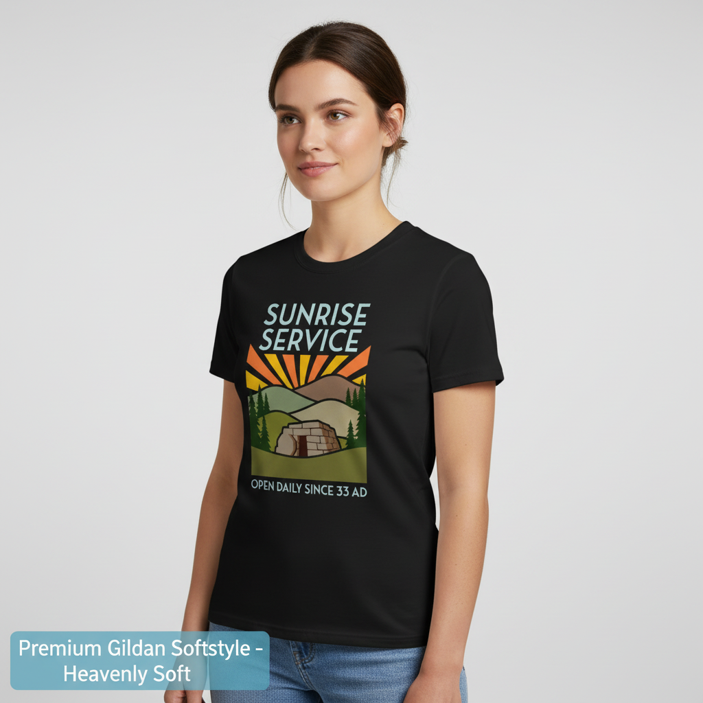 Sunrise Service T-Shirt__space
