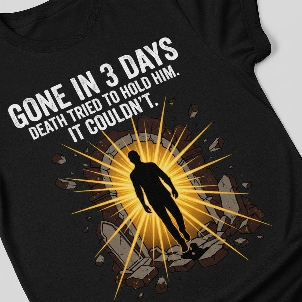 Gone In 3 Days T-Shirt__detail