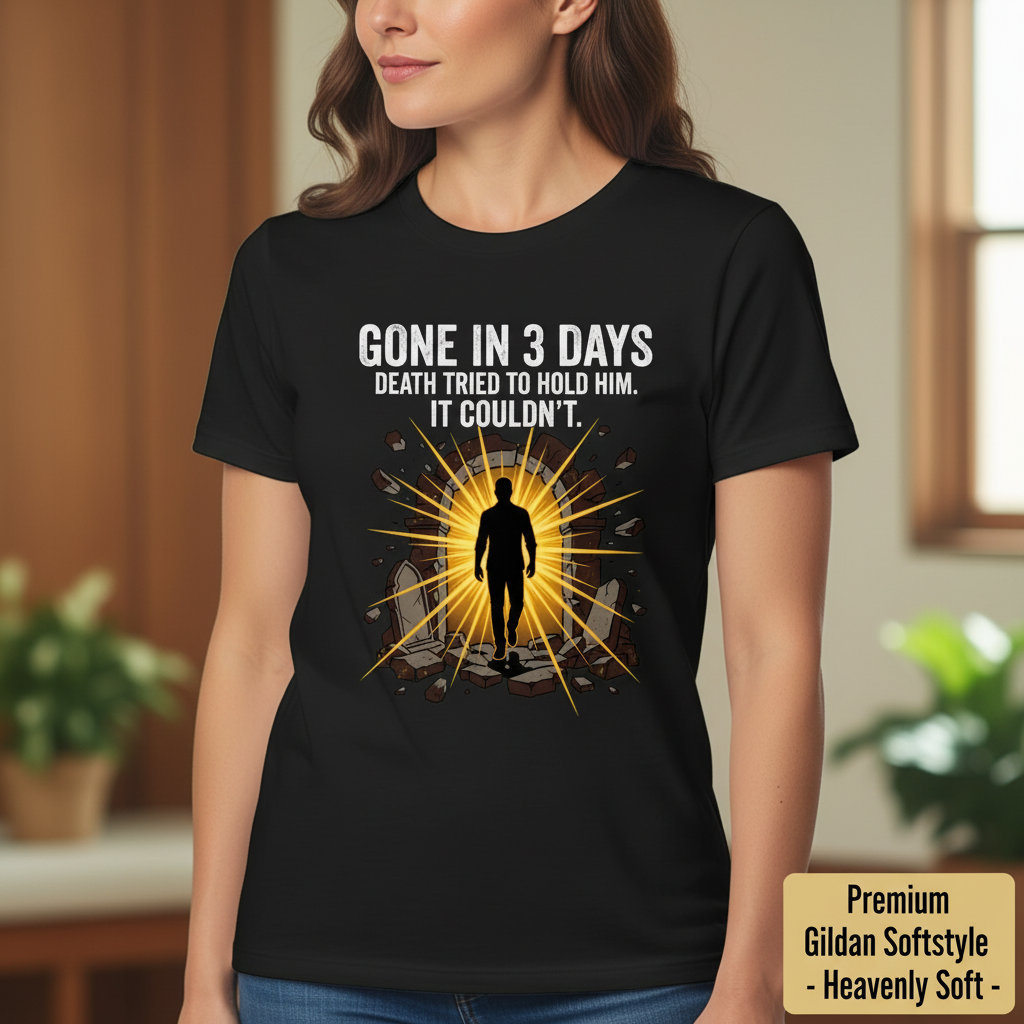 Gone In 3 Days T-Shirt__space
