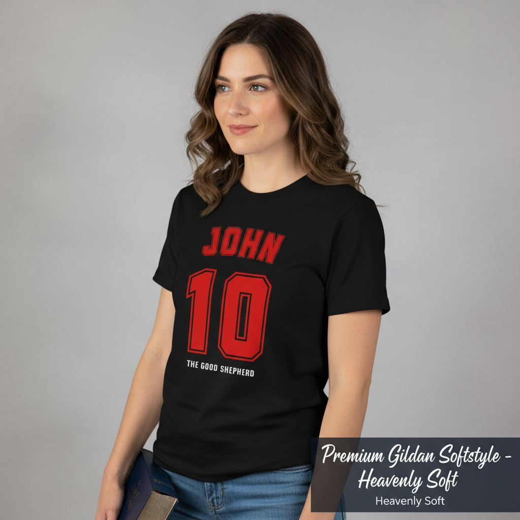 John 10 The Good Shepherd T-Shirt__space