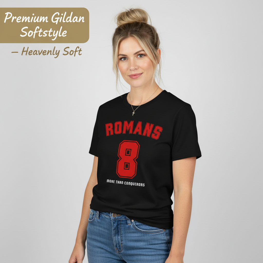 Romans 8 Victory T-Shirt__benefit