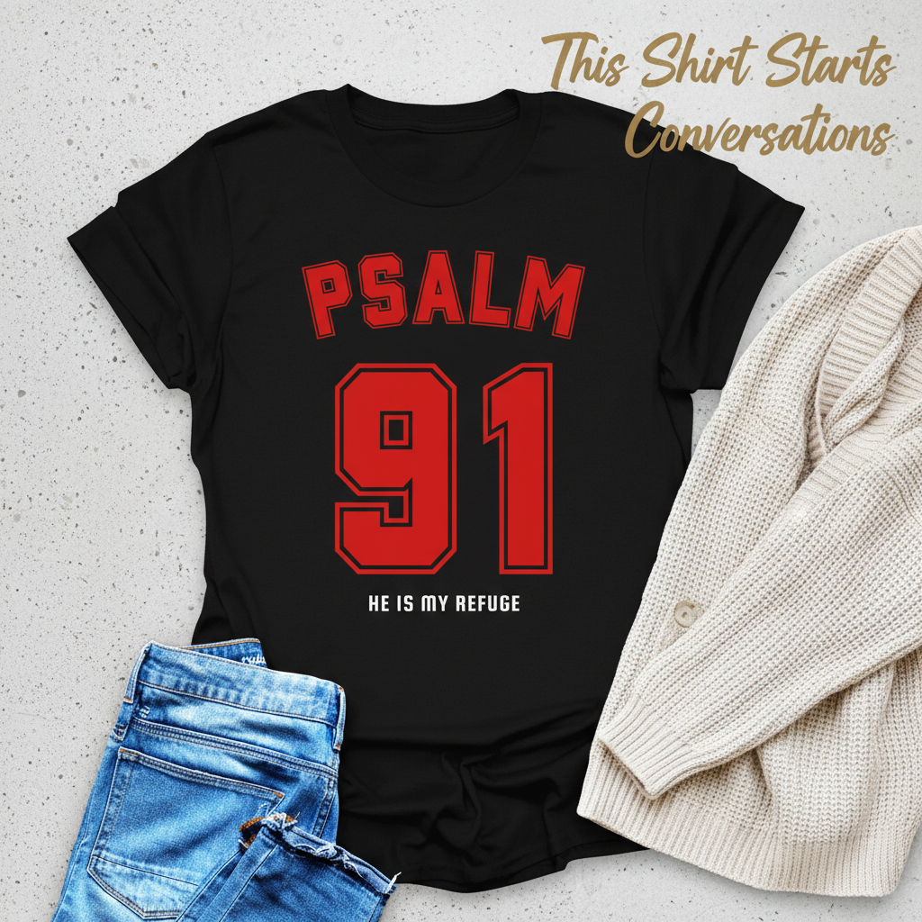 Psalm 91 Refuge T-Shirt__pair