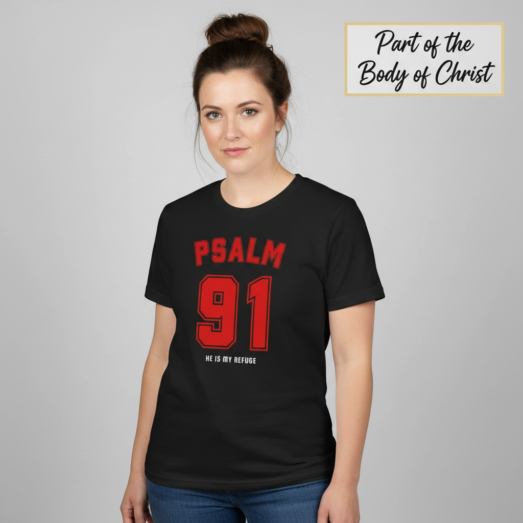 Psalm 91 Refuge T-Shirt__hero
