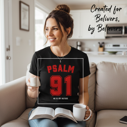 Psalm 91 Refuge T-Shirt__use