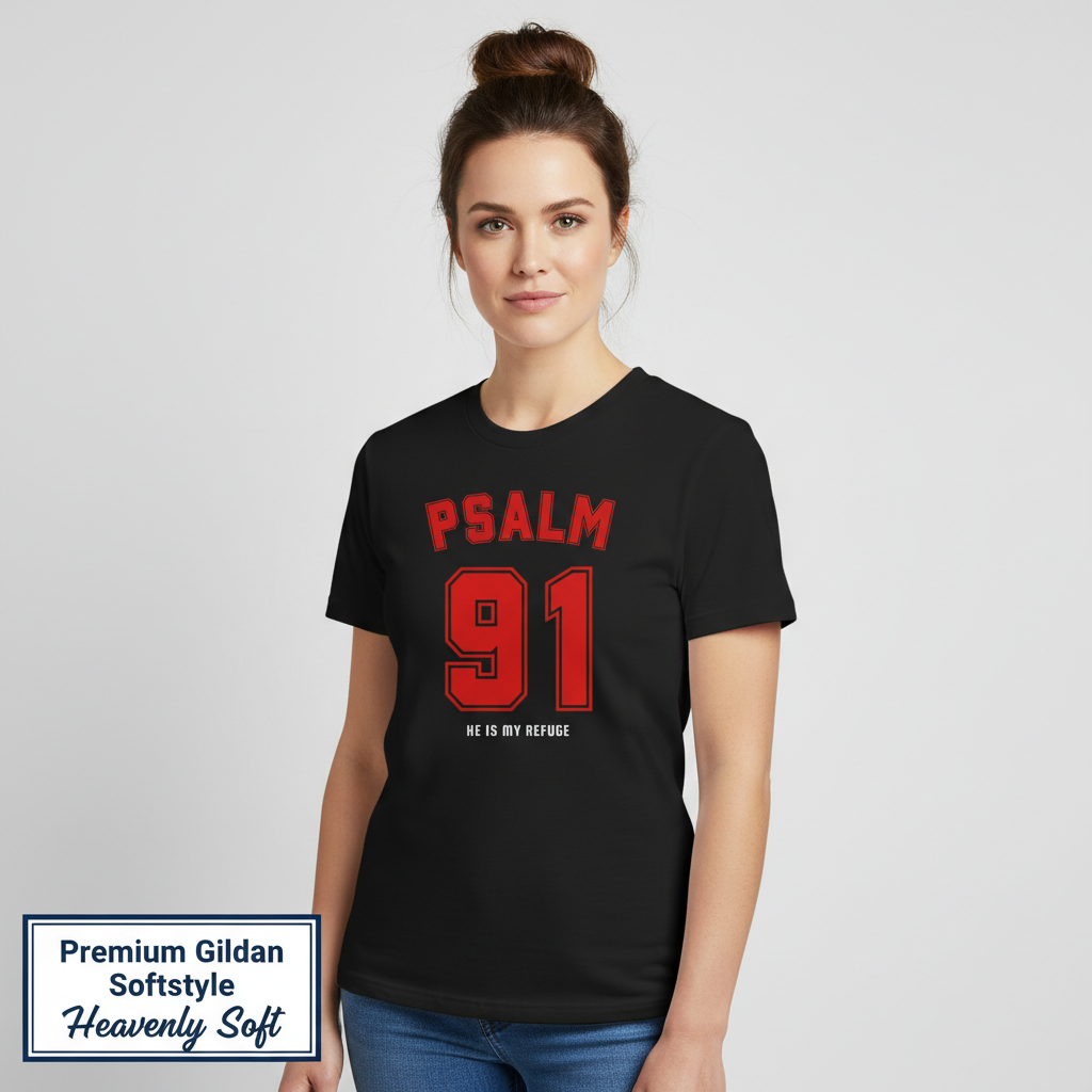 Psalm 91 Refuge T-Shirt__benefit