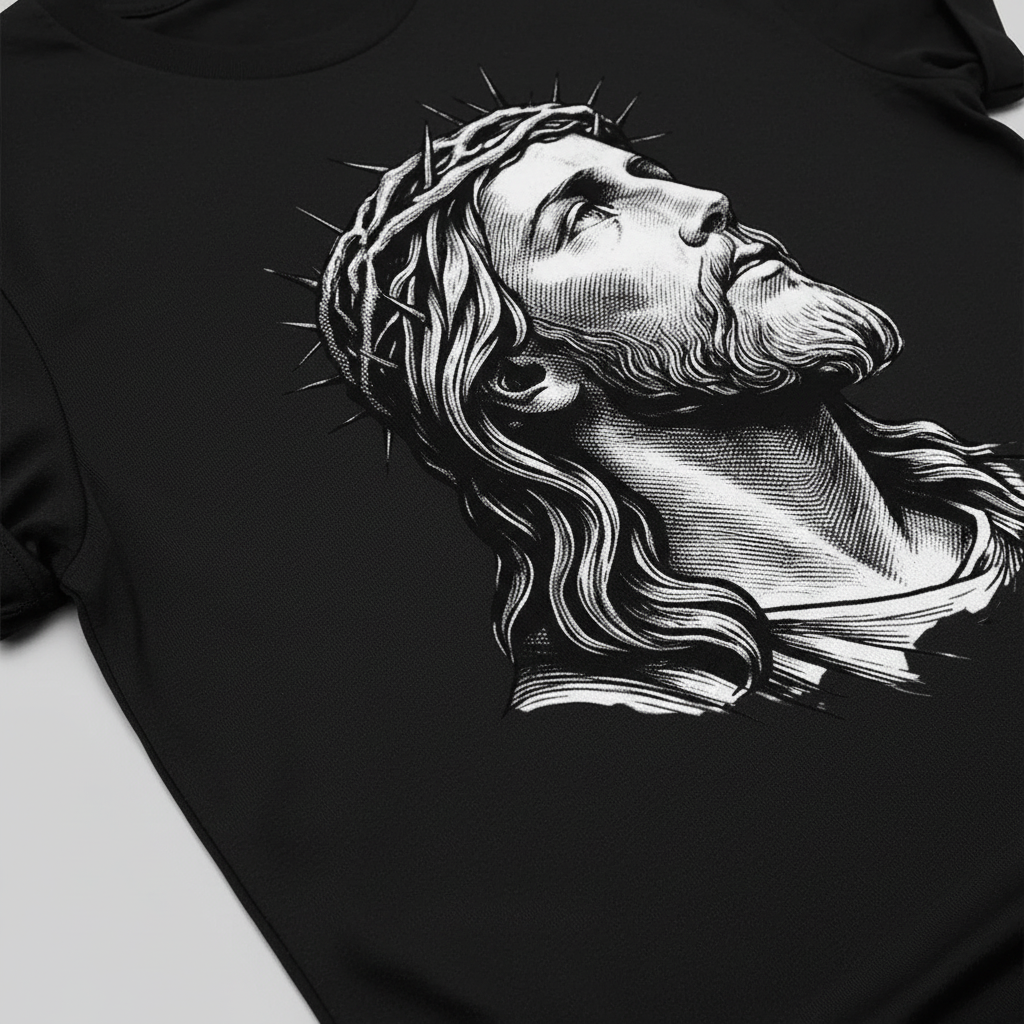 Crowned Savior T-Shirt__detail