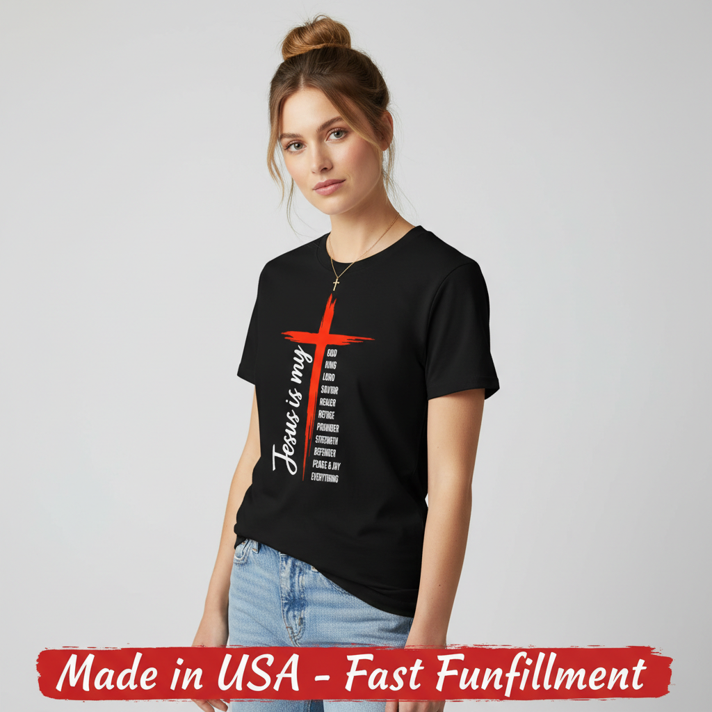 Jesus Is My Everything T-Shirt__space