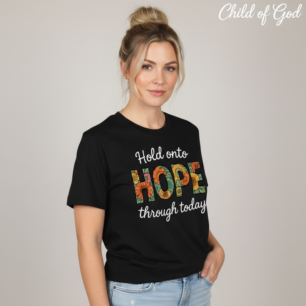 Hope Through Flowers T-Shirt__hero