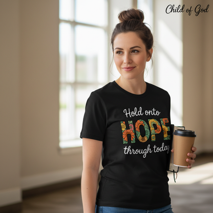 Hope Through Flowers T-Shirt__lifestyle