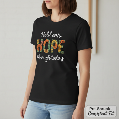 Hope Through Flowers T-Shirt__space
