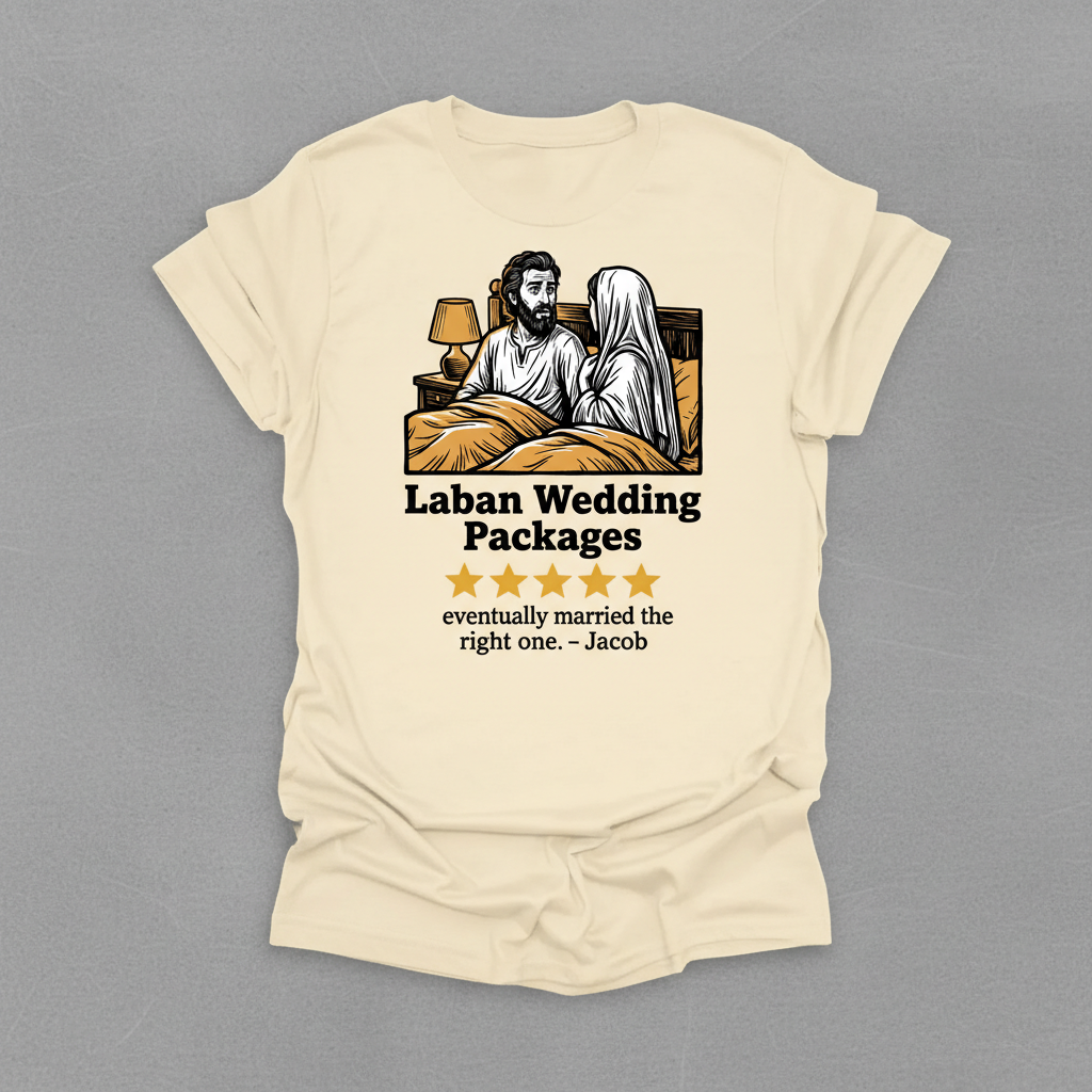 Laban Wedding Packages T-Shirt_triple_model