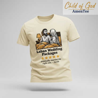 Laban Wedding Packages T-Shirt_3d_float