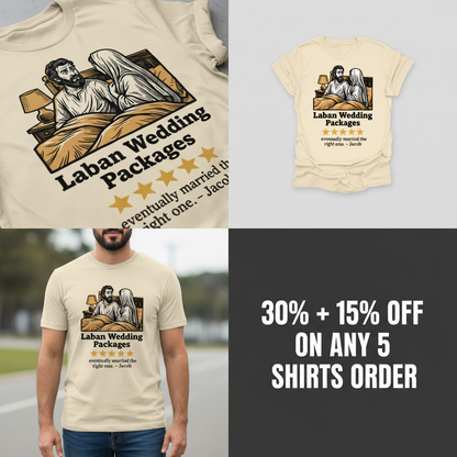 Laban Wedding Packages T-Shirt_4_panel