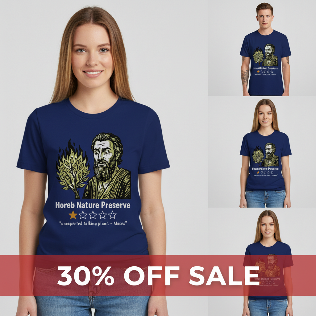 Horeb Nature Preserve T-Shirt_triple_model