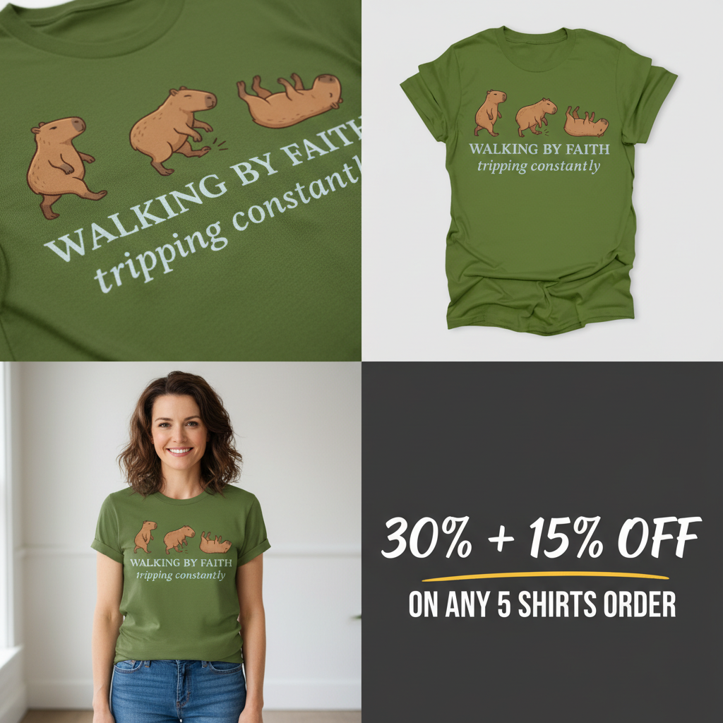 Walking by Faith T-Shirt_4_panel