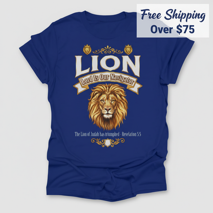 Lion of Judah Victory T-Shirt_clean