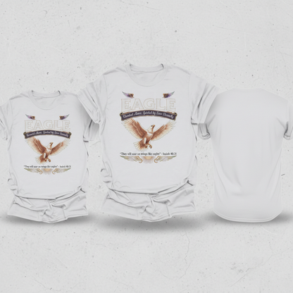 Soar Like Eagles T-Shirt_triple_model