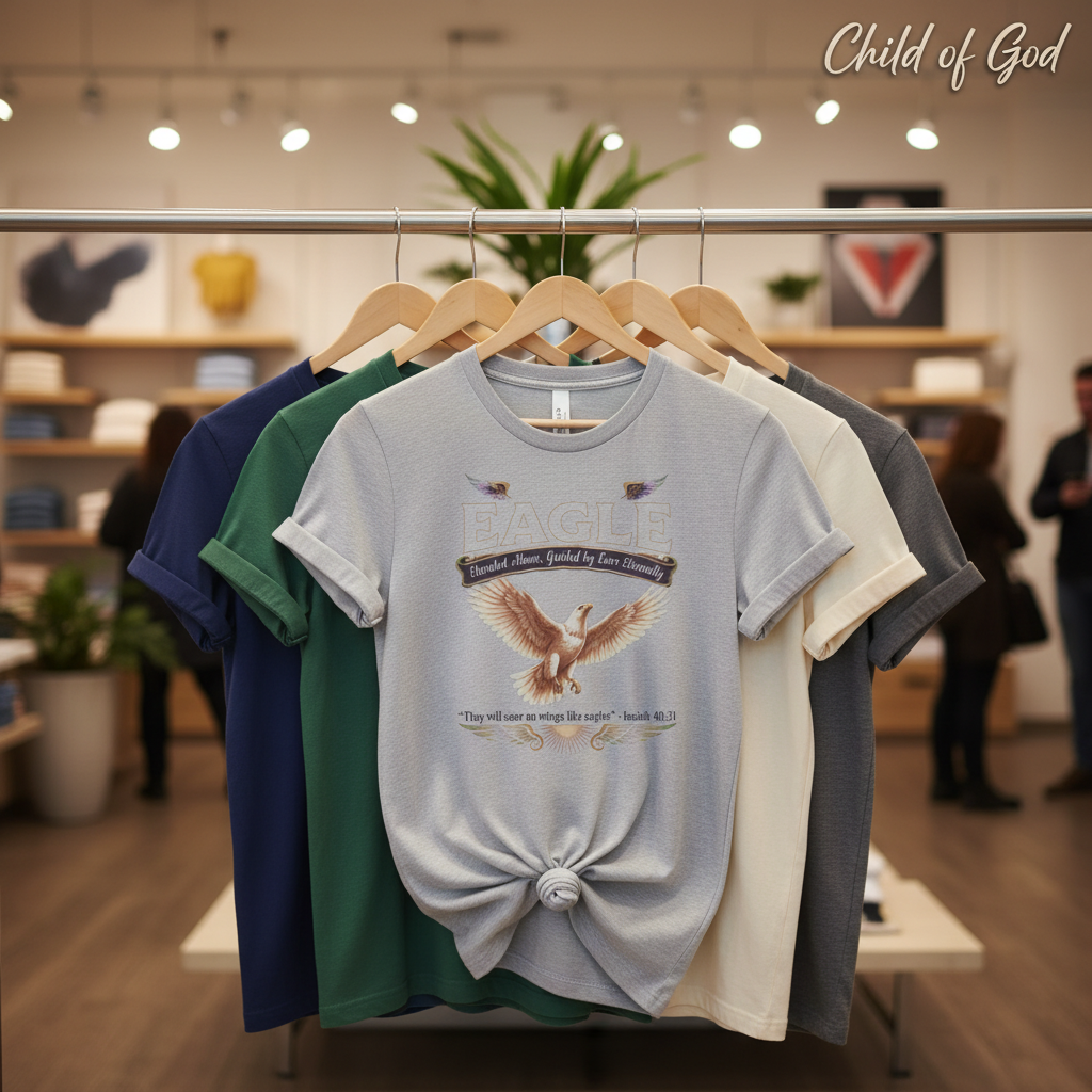 Soar Like Eagles T-Shirt_boutique_rack