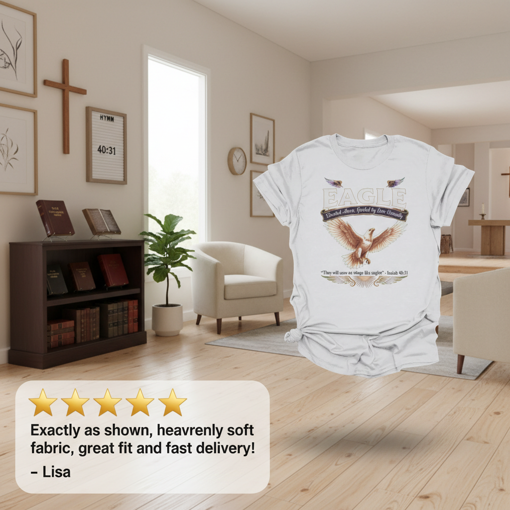 Soar Like Eagles T-Shirt_review