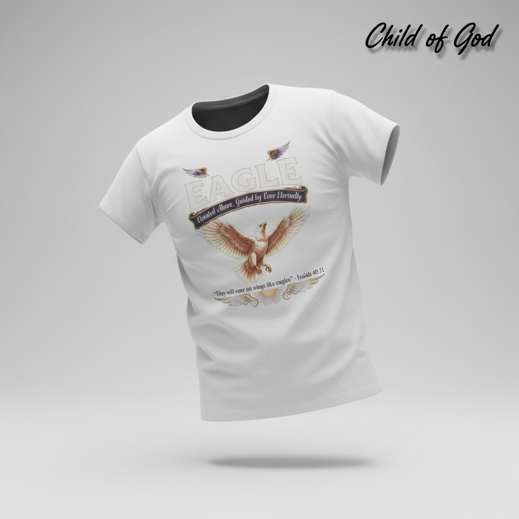 Soar Like Eagles T-Shirt_3d_float