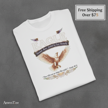 Soar Like Eagles T-Shirt_fold_tilt