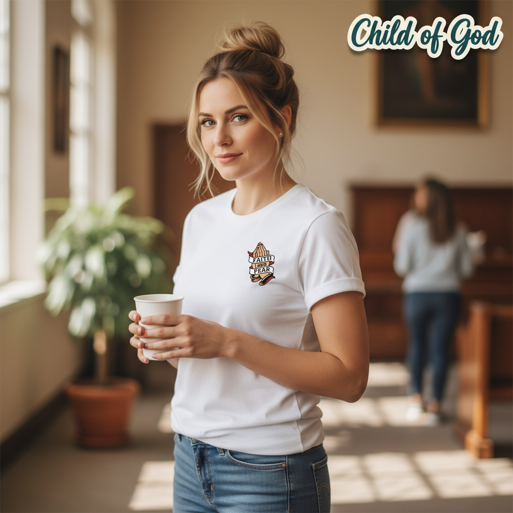 Faith Over Fear T-Shirt__lifestyle
